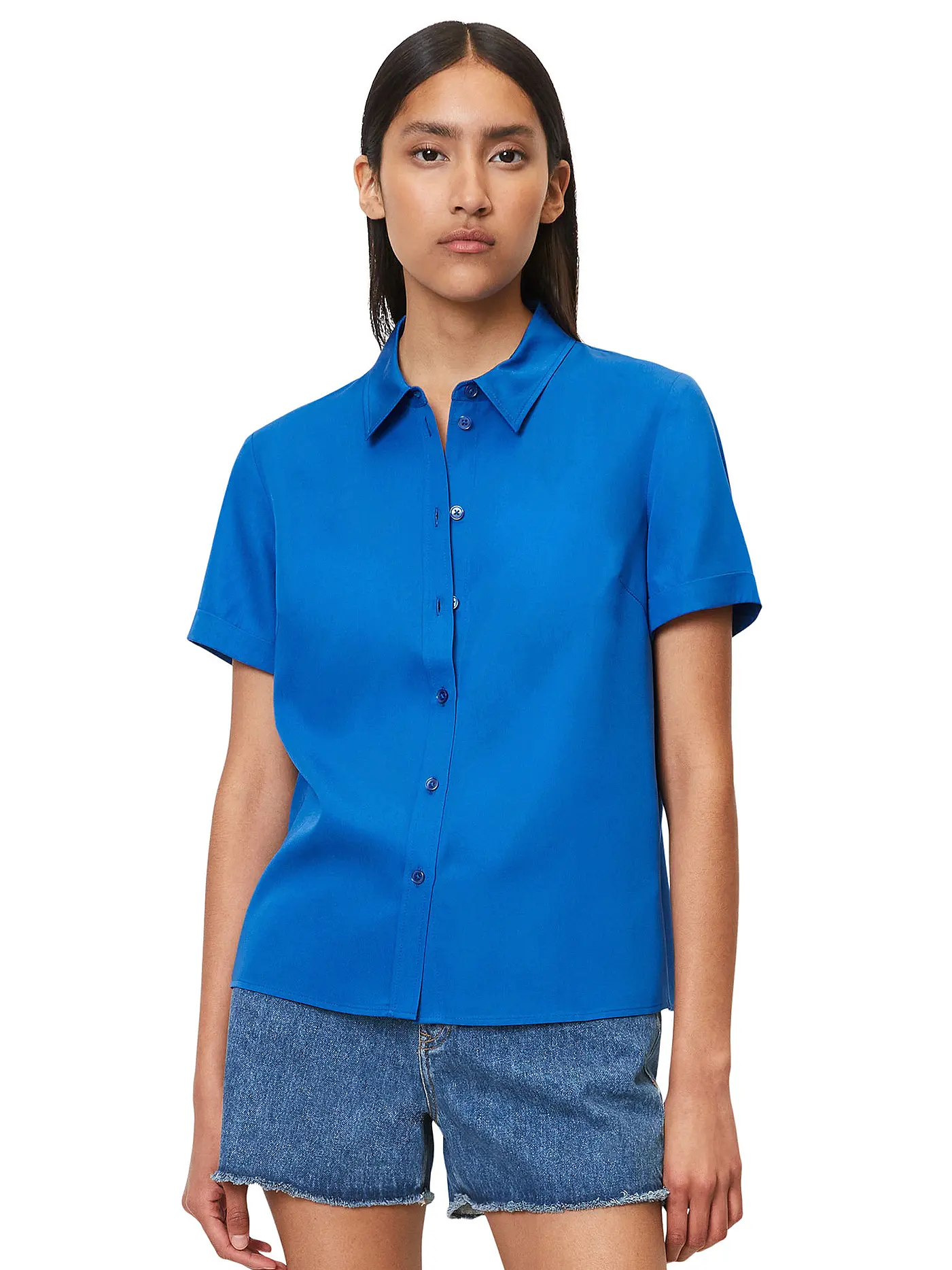 MARC O' POLO DENIM | Bluse | blau